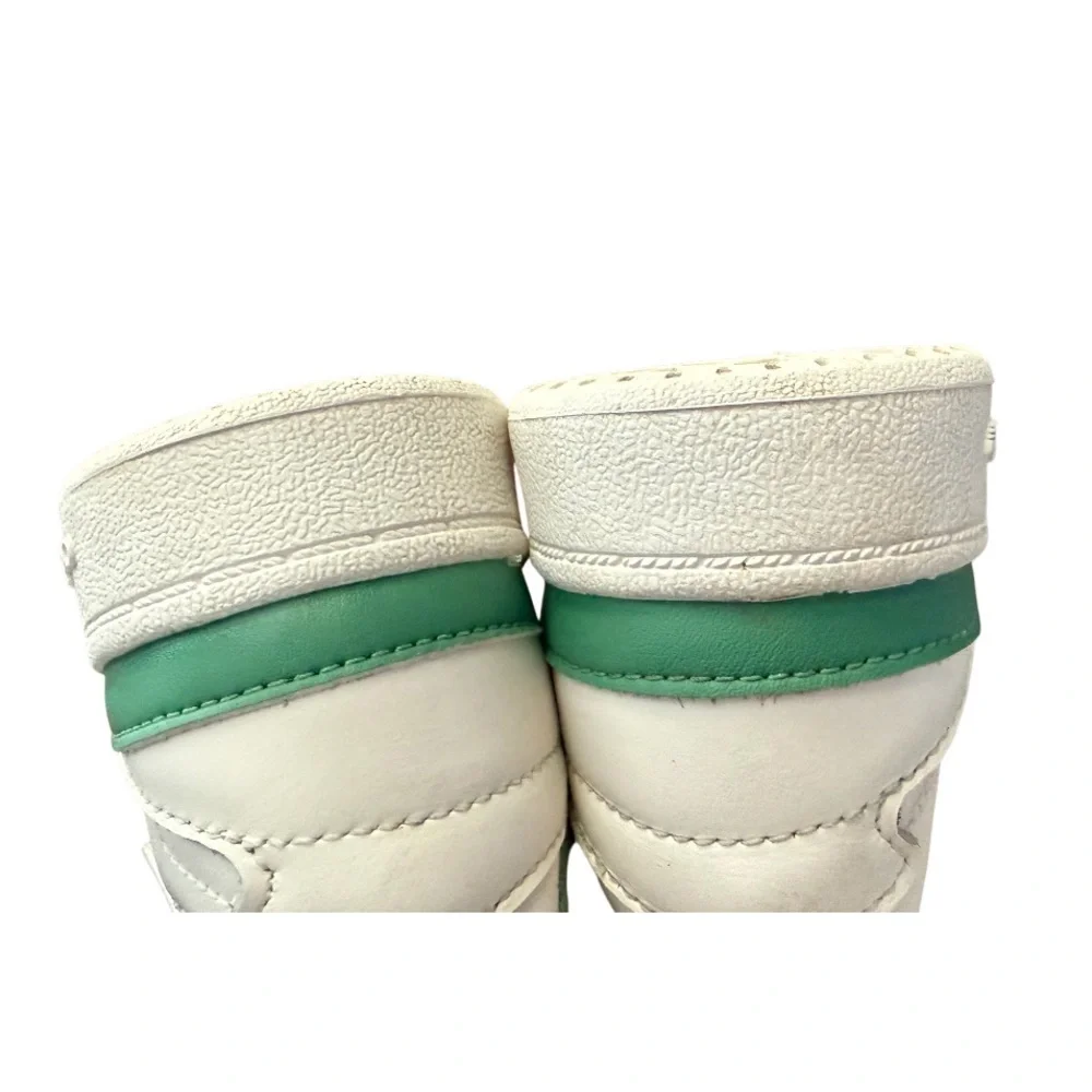 Adidas Forum CL Low Kids Sneakers in White and Green-Size 12